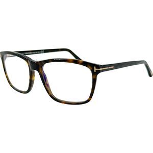 Tom Ford FT5479 B Mens Plastic Eyeglass Frame 052 Dark Havana 56-16